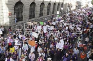 MARCHA . DÍA DE LA MUJER