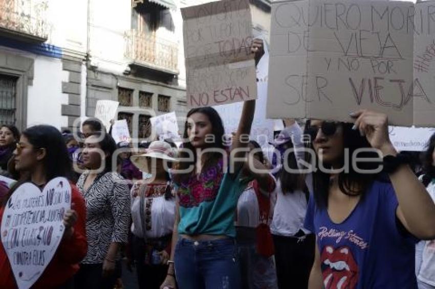 MARCHA . DÍA DE LA MUJER