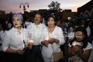 CHOLULA . MARCHA DÍA DE LA MUJER