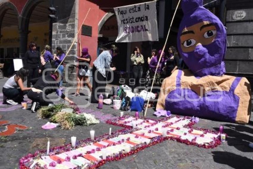 MURAL VÍCTIMAS FEMINICIDIO