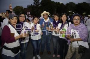 CHOLULA . MARCHA DÍA DE LA MUJER