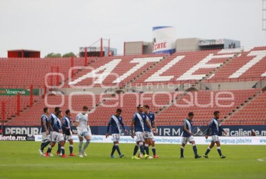 FÚTBOL . CLUB PUEBLA VS SAN LUIS