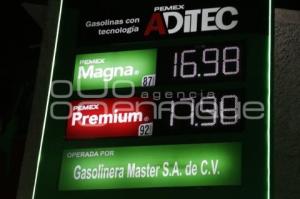 PRECIO GASOLINA