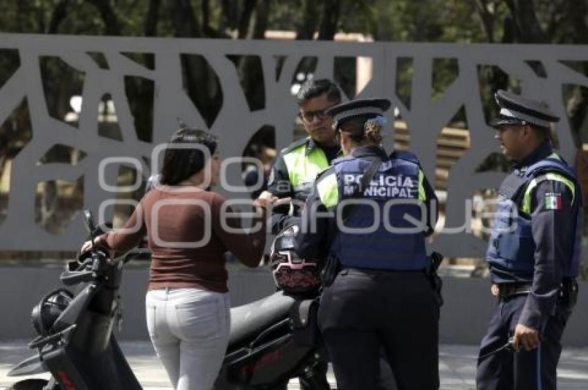 OPERATIVO POLICÍA MUNICIPAL