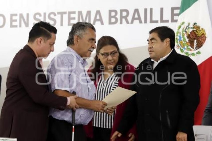 DIF . ACTAS DE NACIMIENTO EN BRAILLE