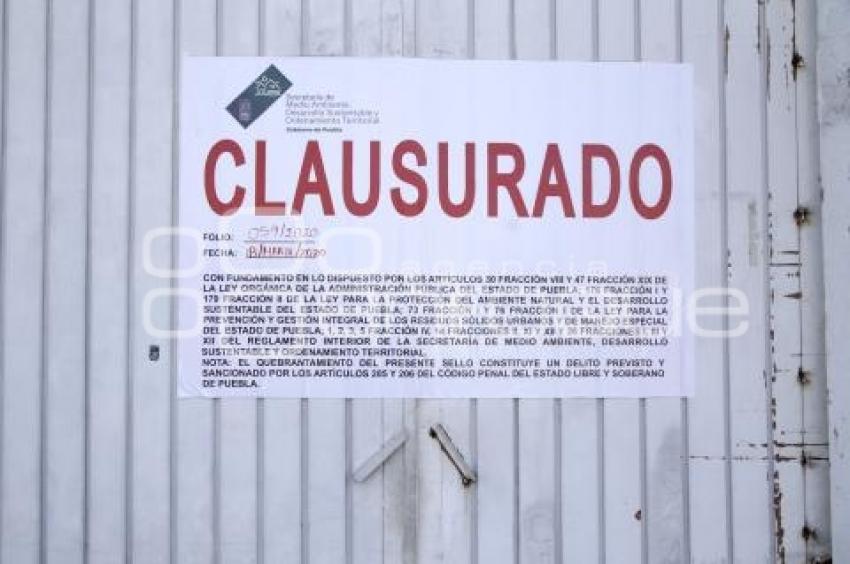VERIFICENTROS CLAUSURADOS