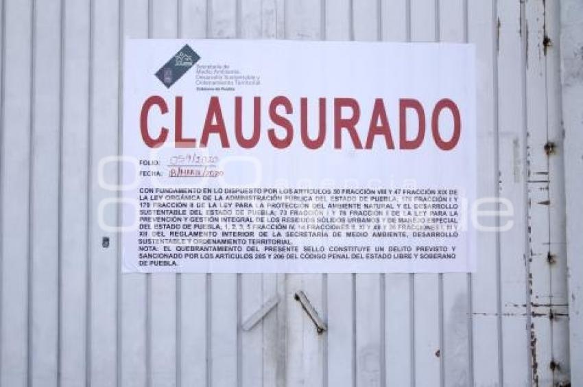 VERIFICENTROS CLAUSURADOS
