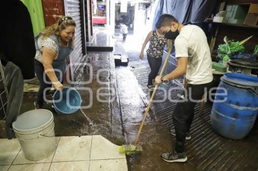 MERCADO ZAPATA . LIMPIEZA