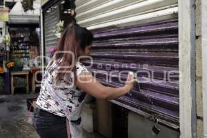 MERCADO LA ACOCOTA . LIMPIEZA