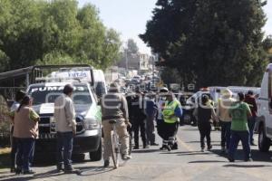 TLAXCALA . TRABAJADORES INTOXICADOS