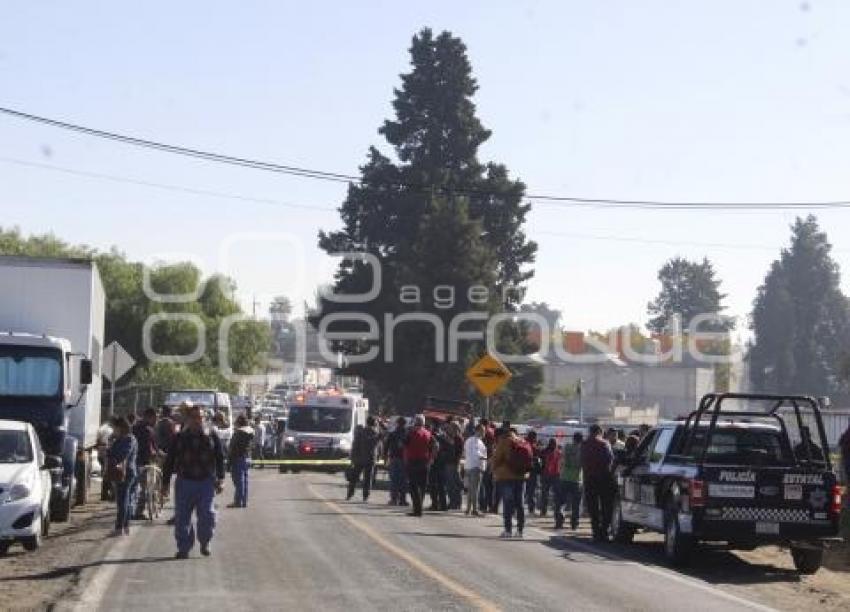 TLAXCALA . TRABAJADORES INTOXICADOS