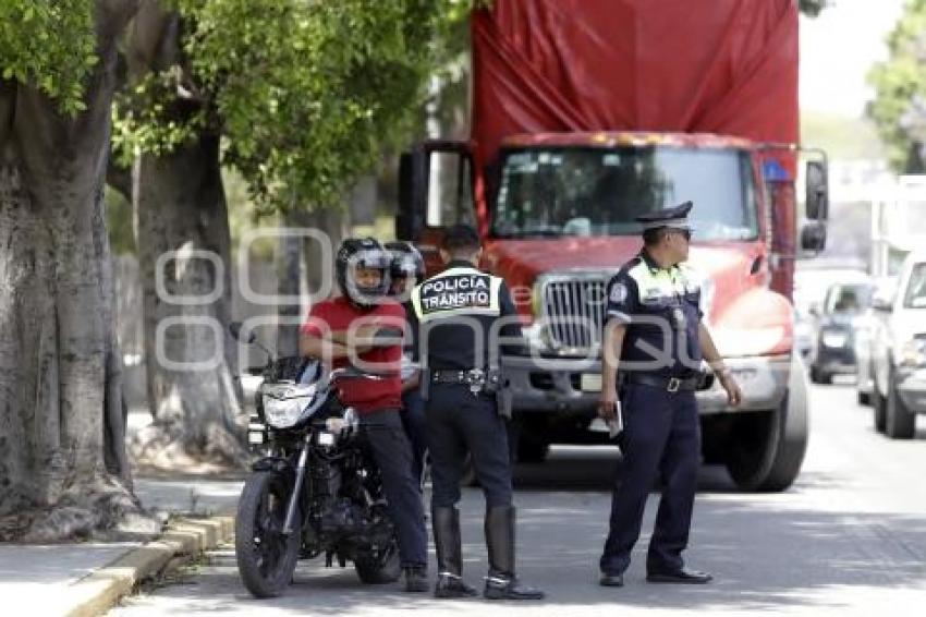 OPERATIVO VIAL . PLAZA DORADA