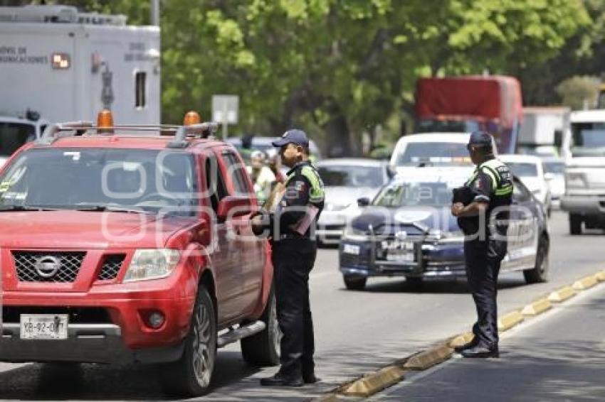 OPERATIVO VIAL . PLAZA DORADA