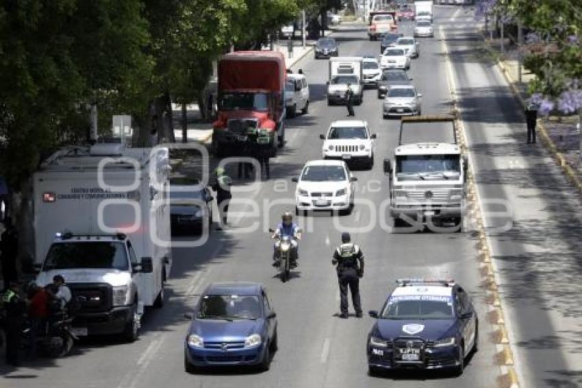 OPERATIVO VIAL . PLAZA DORADA