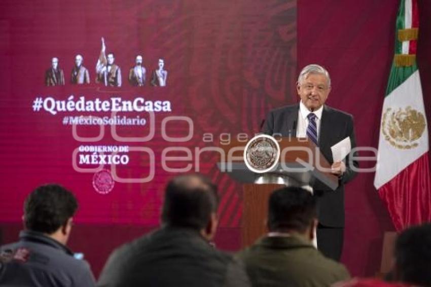 PRESIDENCIA . LÓPEZ OBRADOR