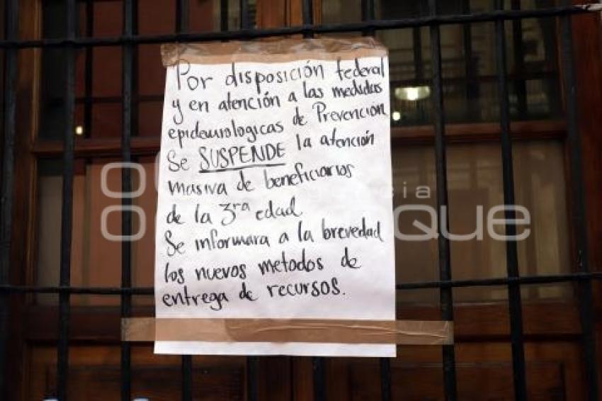 SUSPENSIÓN ATENCIÓN MASIVA