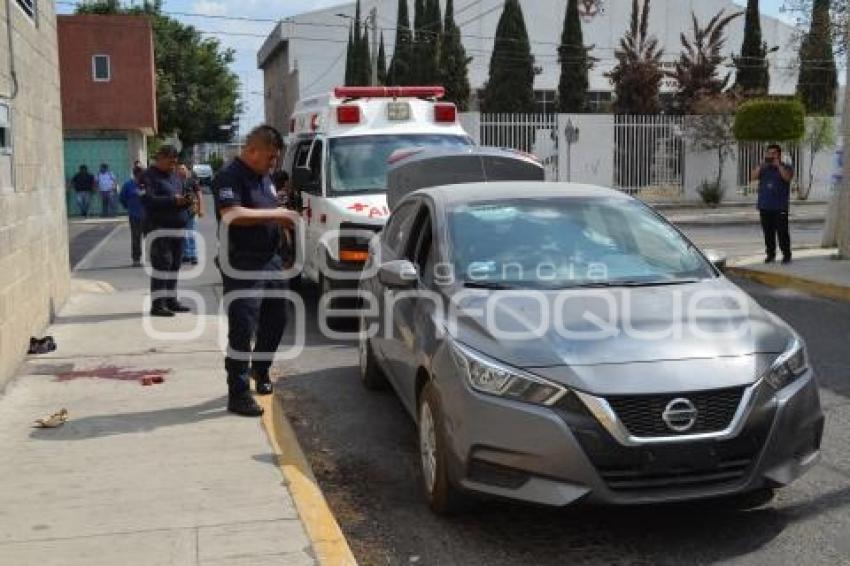 TEHUACÁN . BALEADO