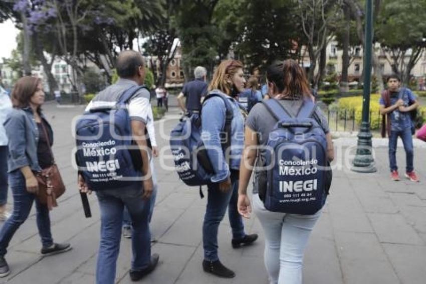 INEGI . CENSO . MANIFESTACIÓN