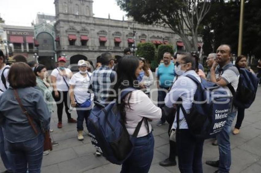 INEGI . CENSO . MANIFESTACIÓN