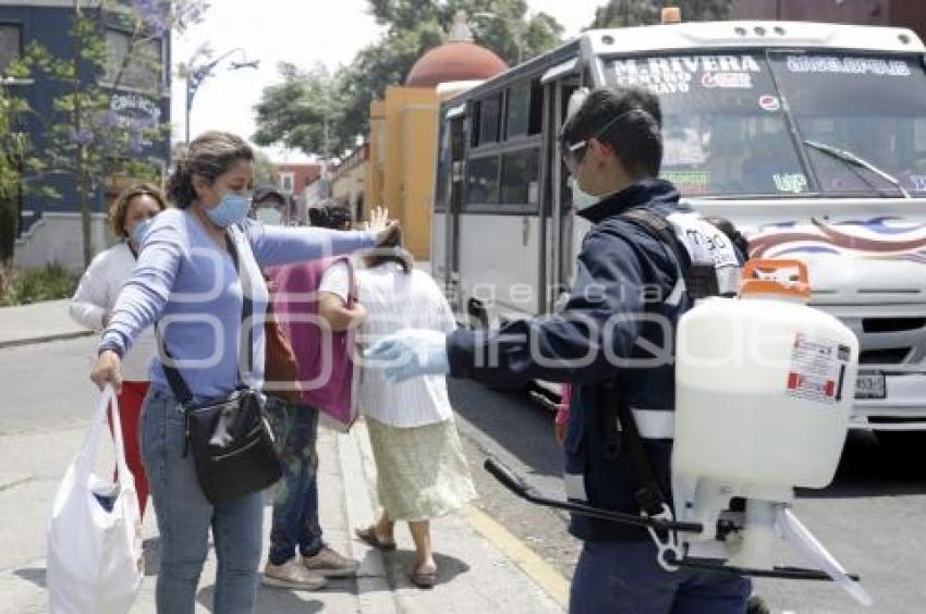 PREVENCIÓN CORONAVIRUS . TRANSPORTE