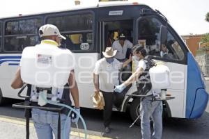 PREVENCIÓN CORONAVIRUS . TRANSPORTE