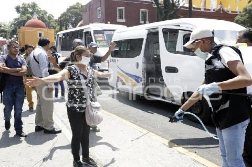 PREVENCIÓN CORONAVIRUS . TRANSPORTE