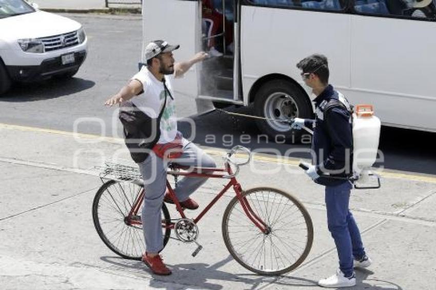 PREVENCIÓN CORONAVIRUS . TRANSPORTE