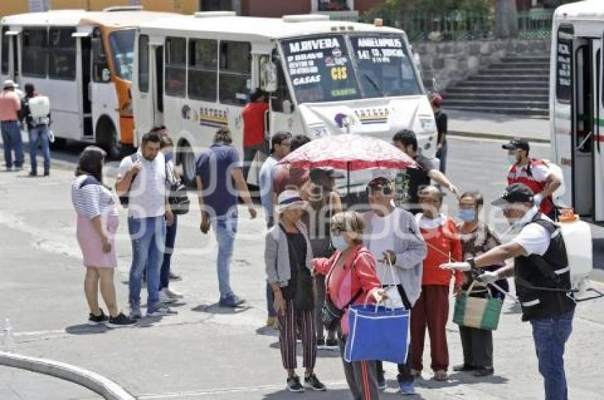 PREVENCIÓN CORONAVIRUS . TRANSPORTE