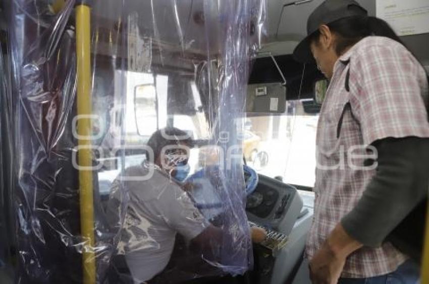 PREVENCIÓN CORONAVIRUS . TRANSPORTE PÚBLICO