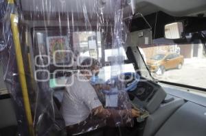 PREVENCIÓN CORONAVIRUS . TRANSPORTE PÚBLICO