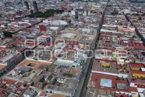 ENFOQUE AÉREO . CENTRO HISTÓRICO