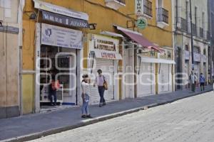 CALLES SIN AMBULANTAJE