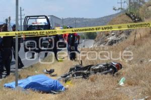 TEHUACÁN . ACCIDENTE VIAL