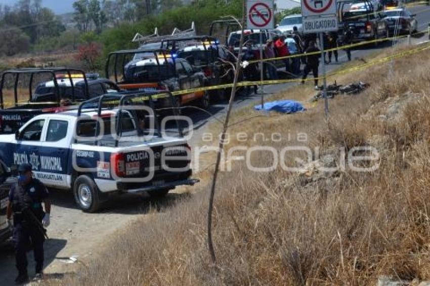 TEHUACÁN . ACCIDENTE VIAL