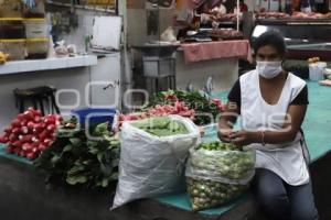 CORONAVIRUS . MERCADO CHOLULA