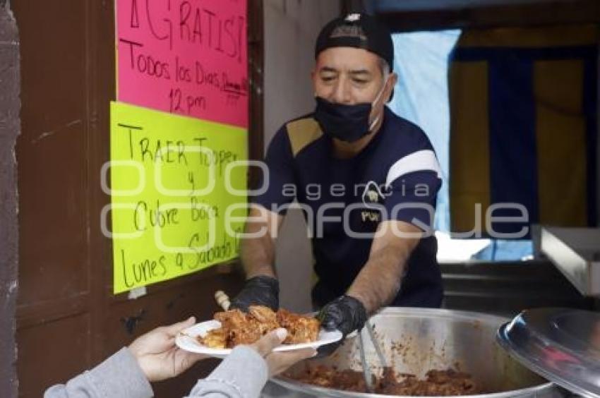 CONTINGENCIA . COMIDA GRATIS