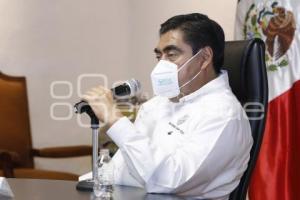 GOBIERNO . REPORTE CORONAVIRUS