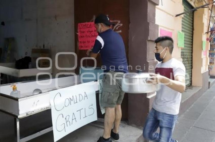 CONTINGENCIA . COMIDA GRATIS