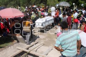 TEHUACÁN . FUNERAL CICLISTA