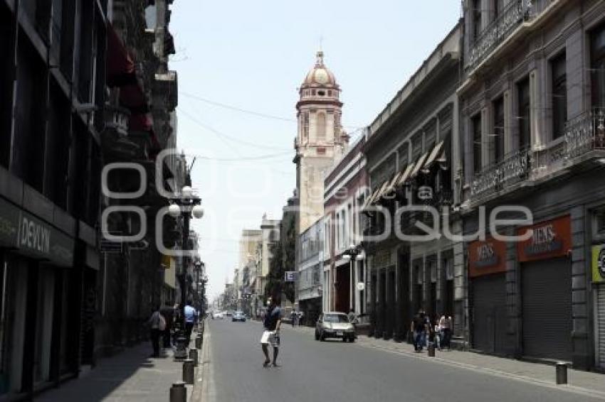 CALLES VACÍAS . CORONAVIRUS