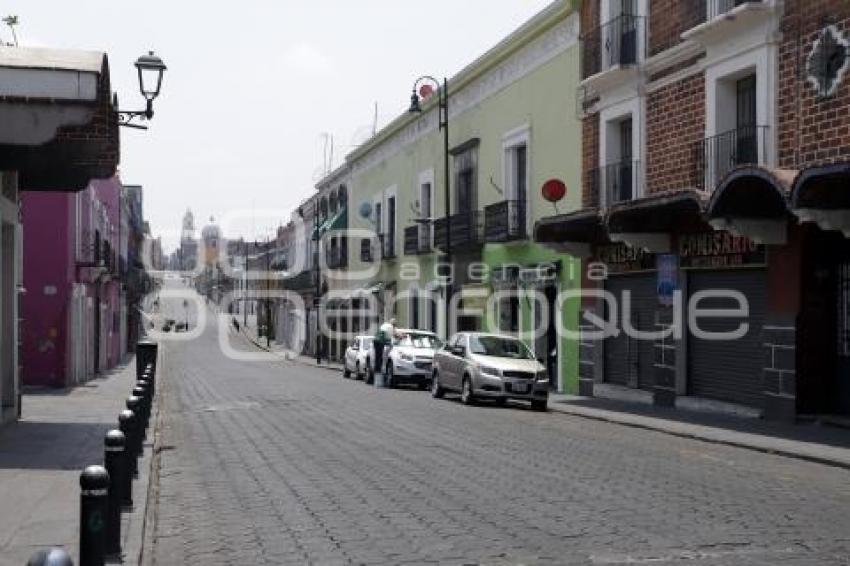 CALLES VACÍAS . CORONAVIRUS