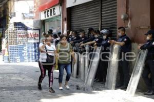 OPERATIVO CONTRA AMBULANTES