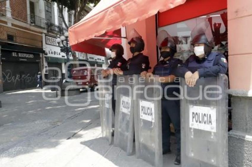 OPERATIVO CONTRA AMBULANTES