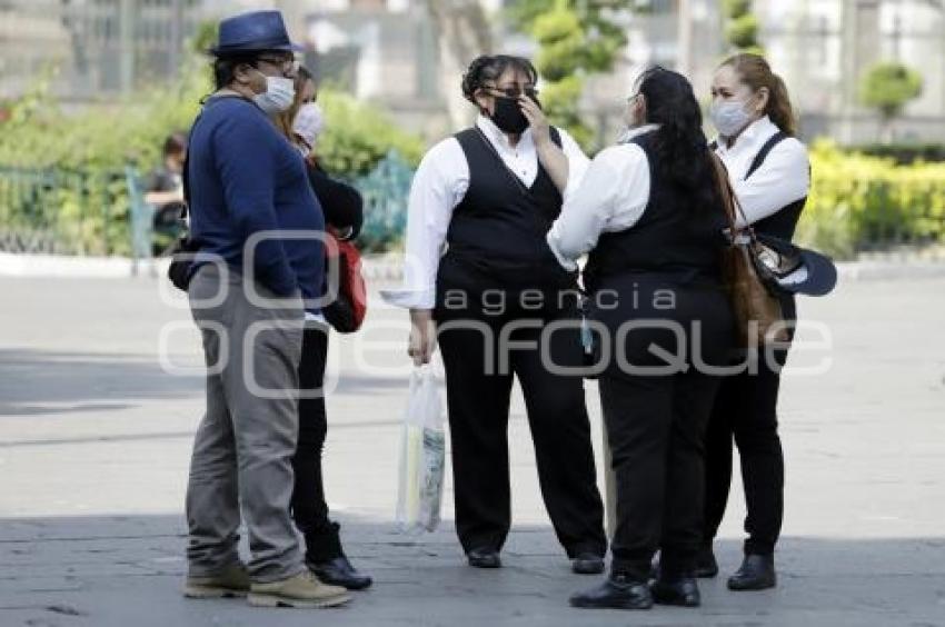 MANIFESTACIÓN MESEROS