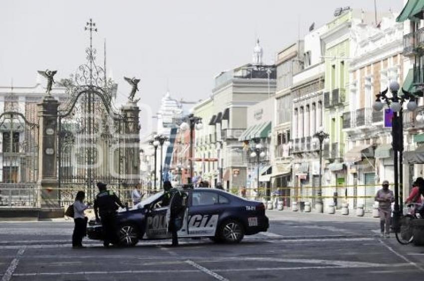 CIERRE VEHICULAR CENTRO HISTÓRICO