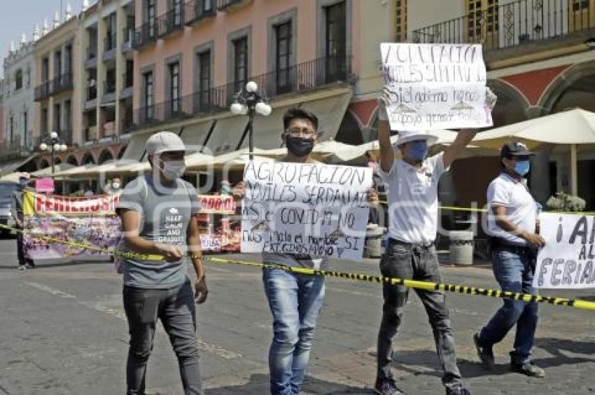 MANIFESTACIÓN FERIEROS