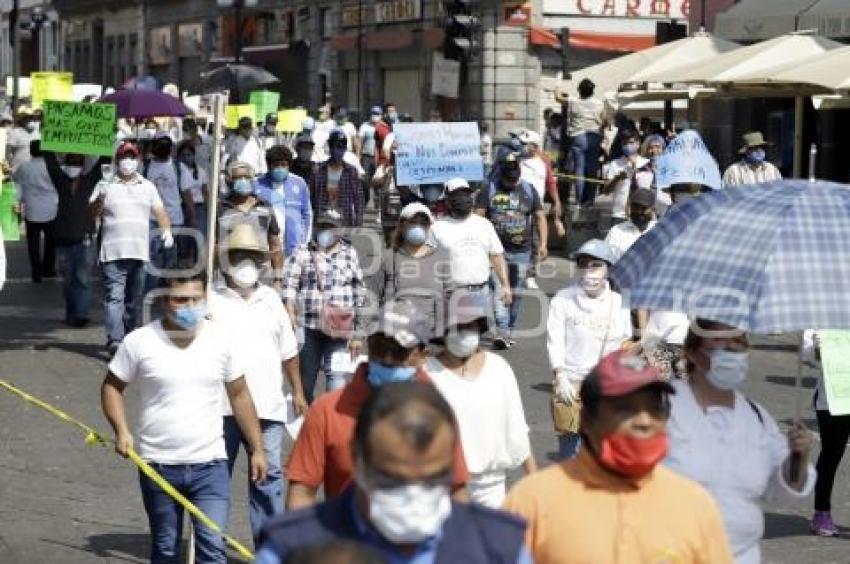 MANIFESTACIÓN FERIEROS