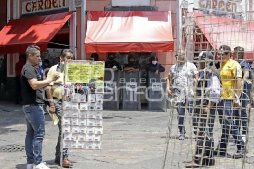 OPERATIVO CONTRA AMBULANTES