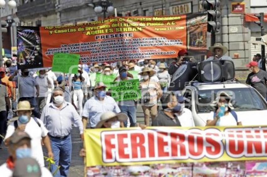 MANIFESTACIÓN FERIEROS