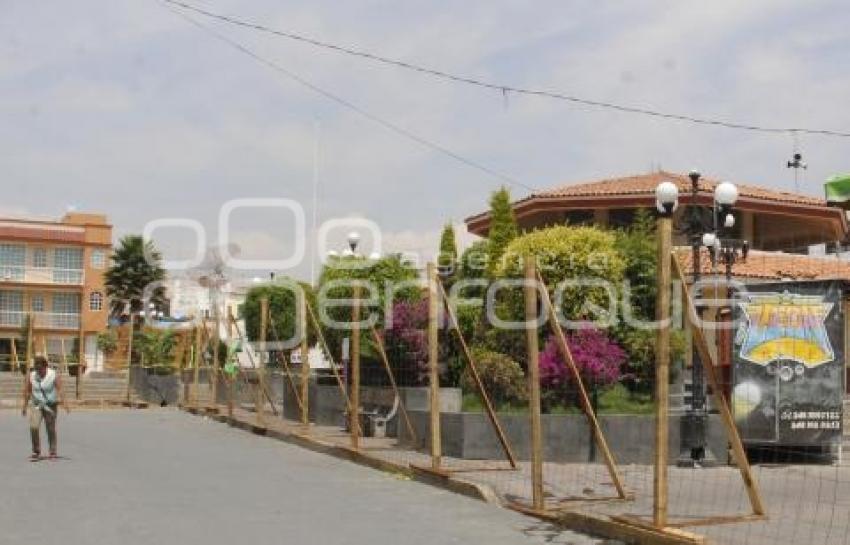 Este lunes inicia la vacunación en el municipio de San Matías Tlalancaleca 1 Zócalo de San Matías Tlalancaleca